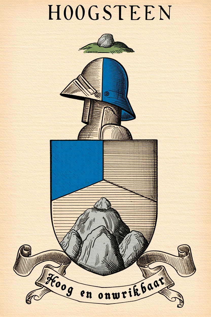 Familiewapen van de achternaam HOOGSTEEN