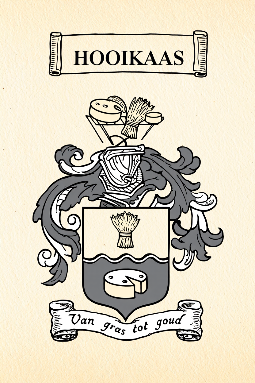 Familiewapen van de achternaam HOOIKAAS