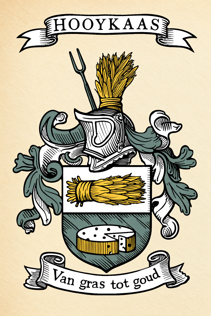 Familiewapen van de achternaam HOOYKAAS