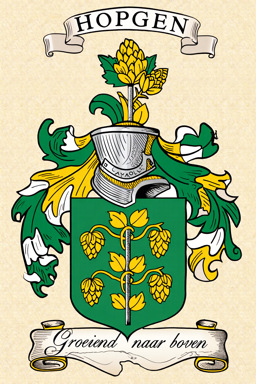 Familiewapen van de achternaam HOPGEN