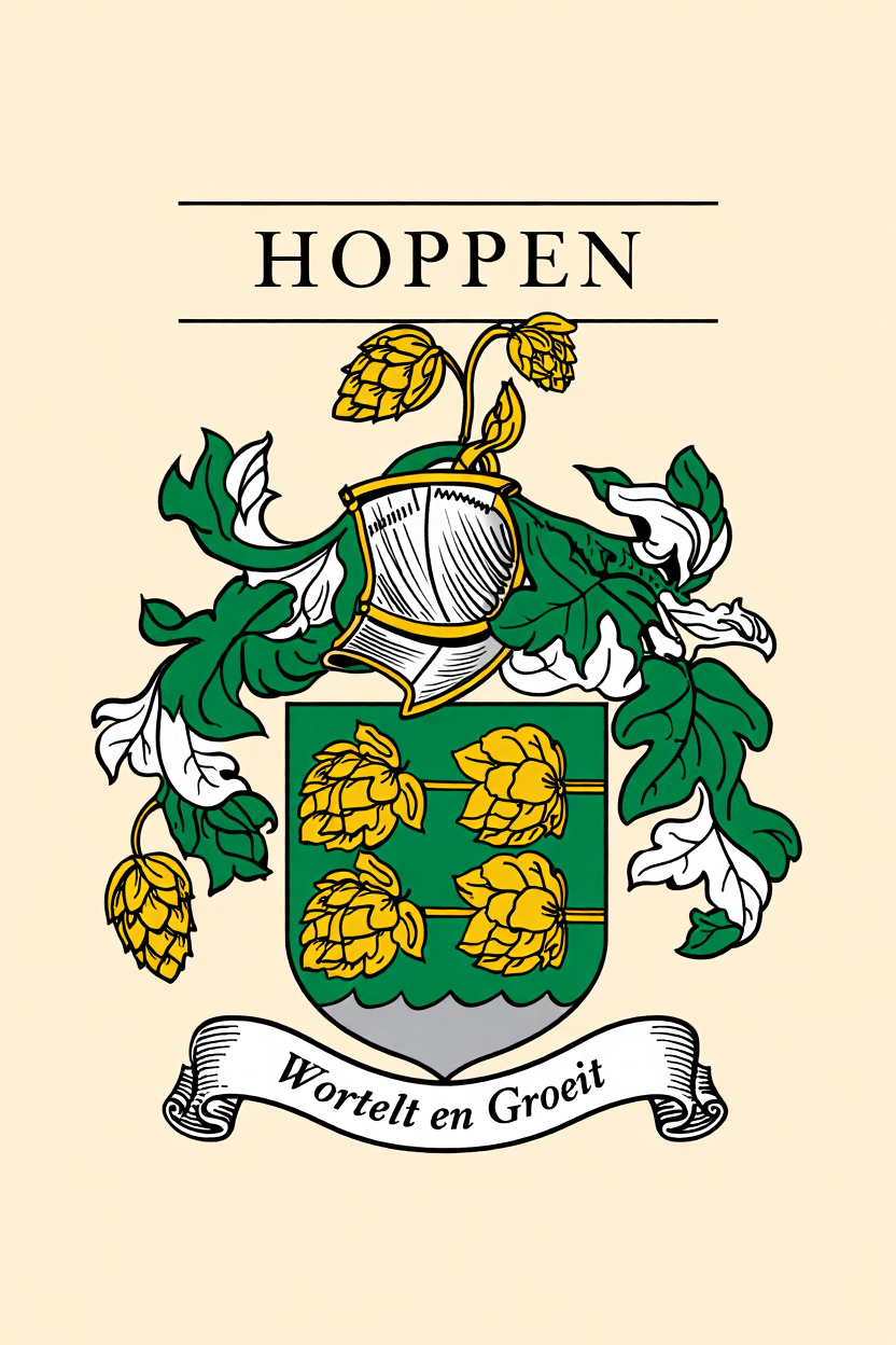 Familiewapen van de achternaam HOPPEN