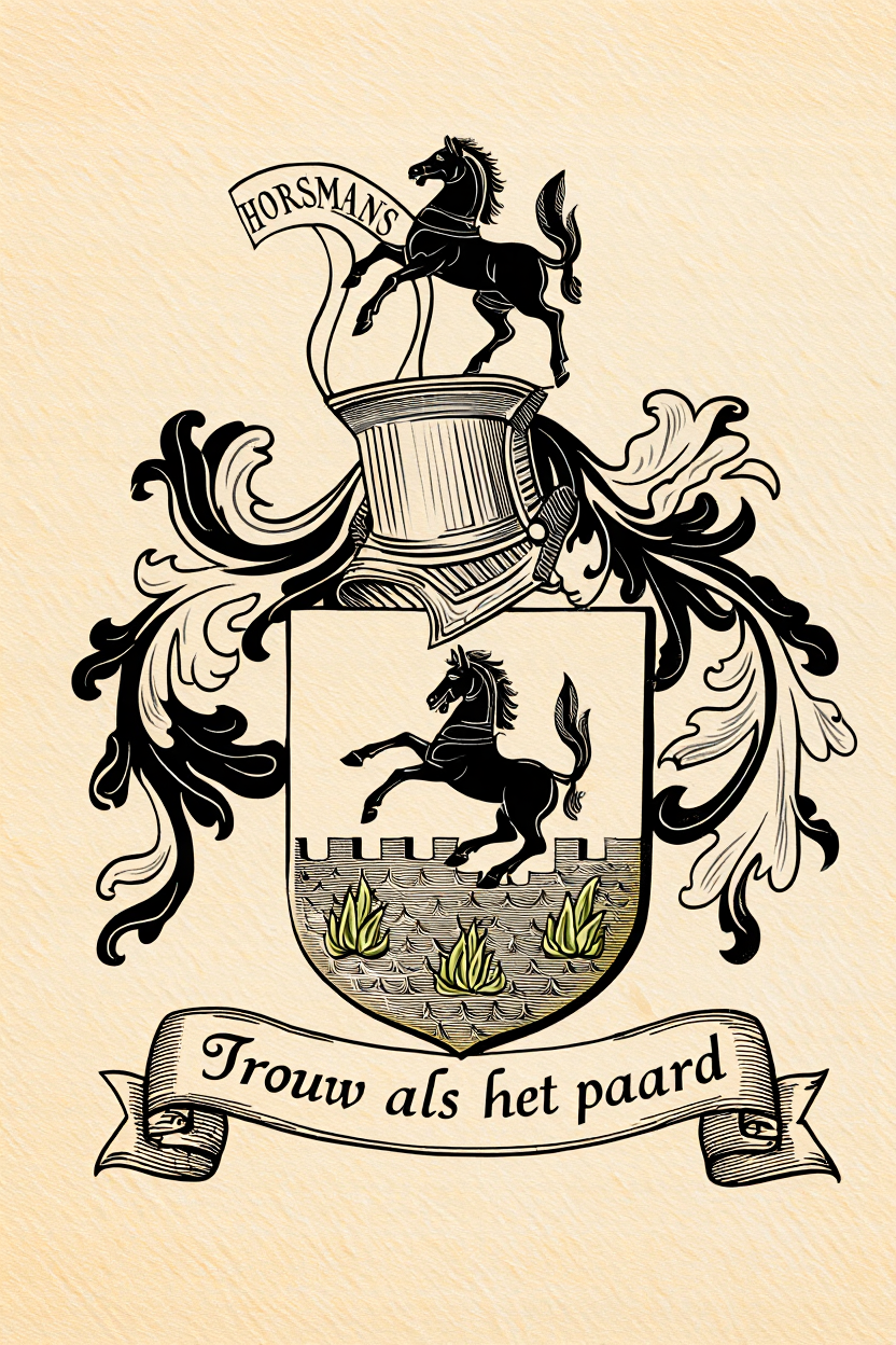 Familiewapen van de achternaam HORSMANS