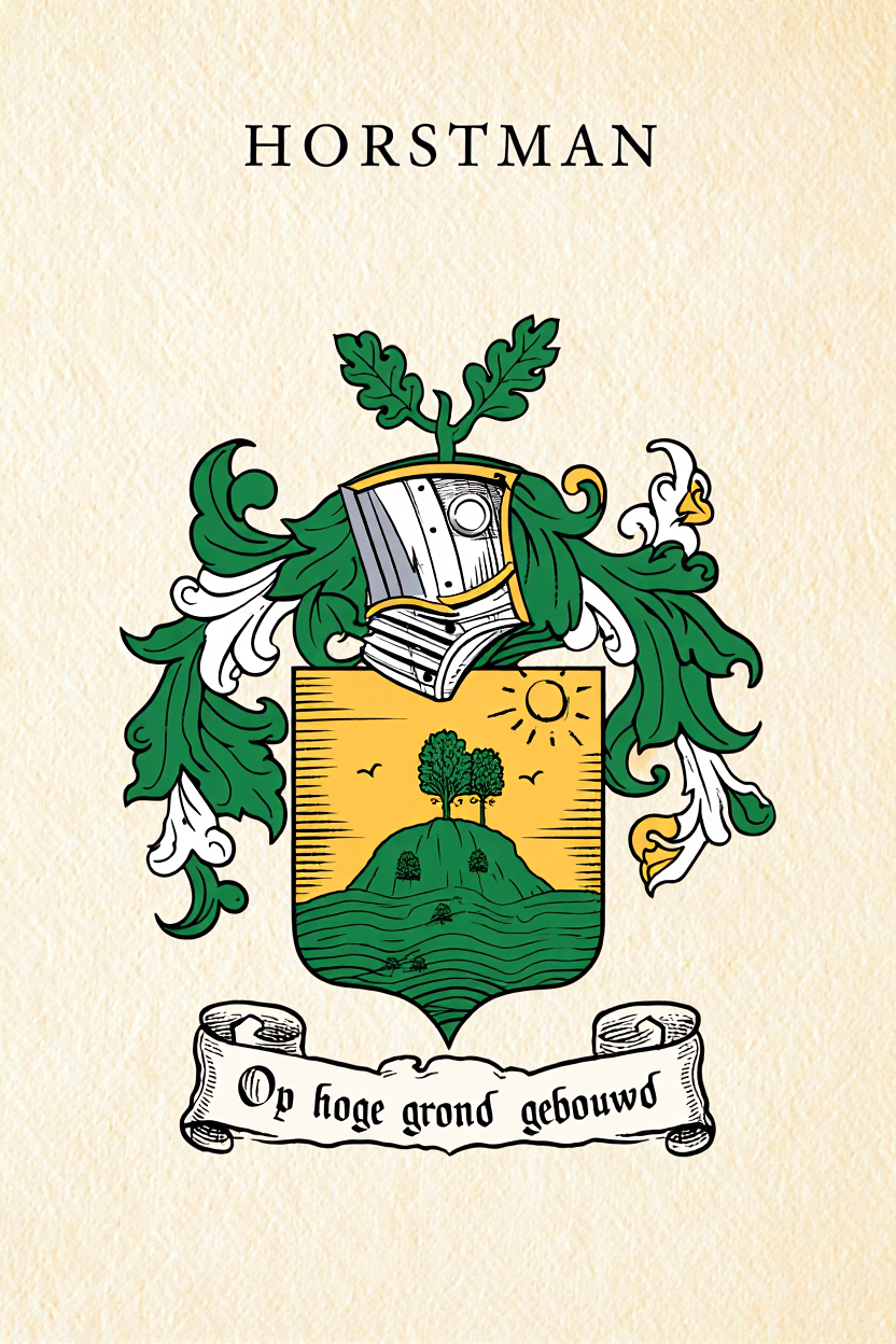 Familiewapen van de achternaam HORSTMAN