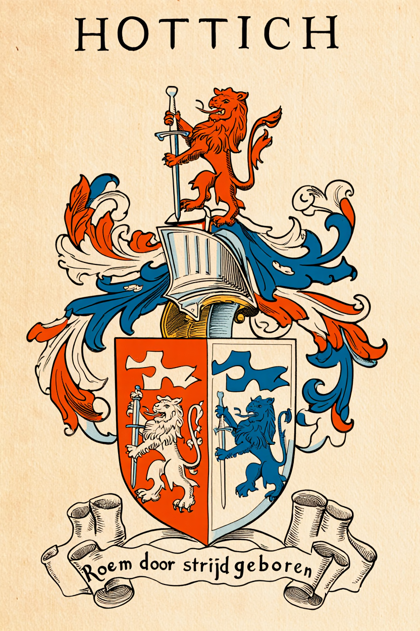 Familiewapen van de achternaam HOTTICH