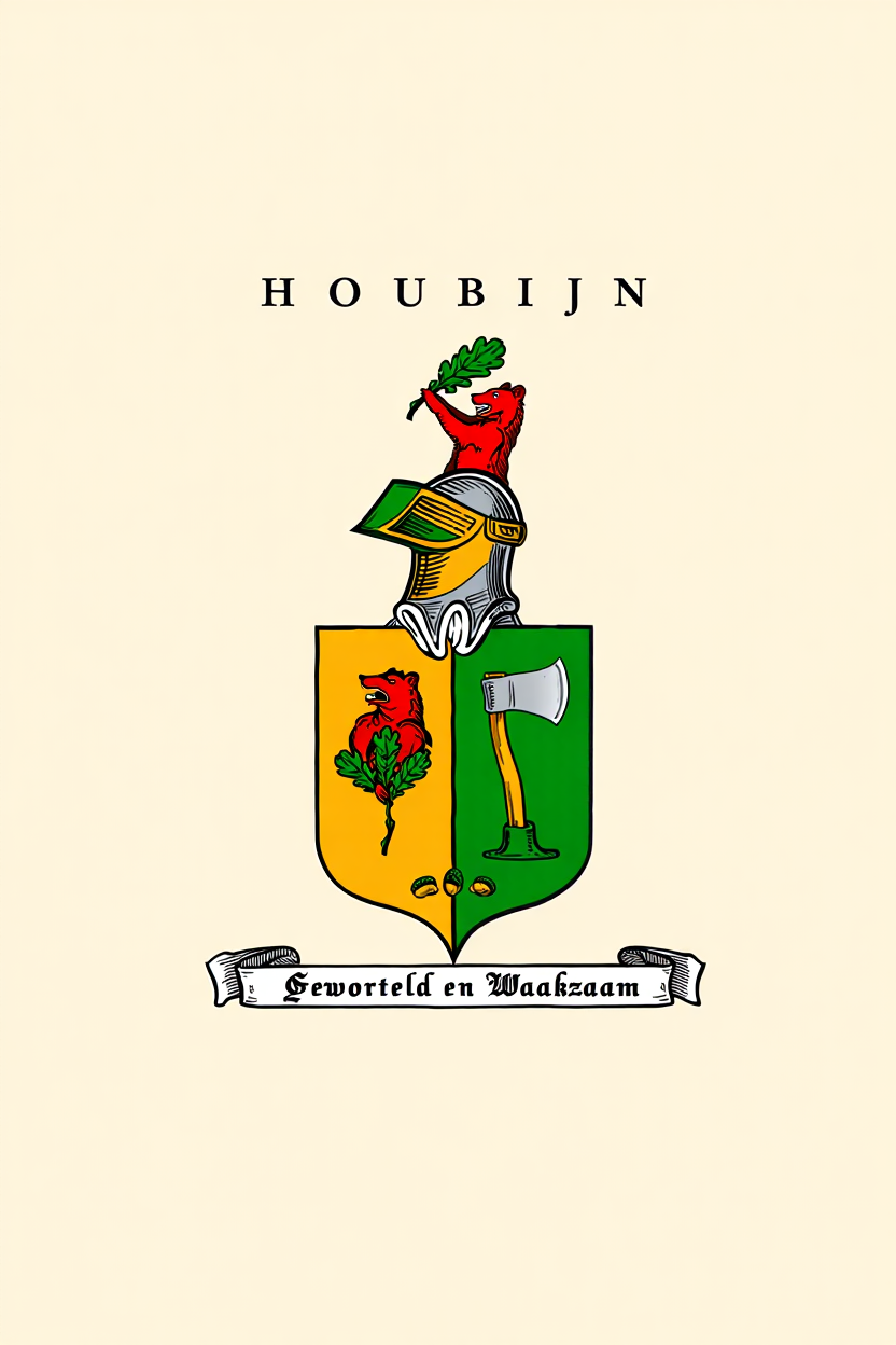 Familiewapen van de achternaam HOUBIJN