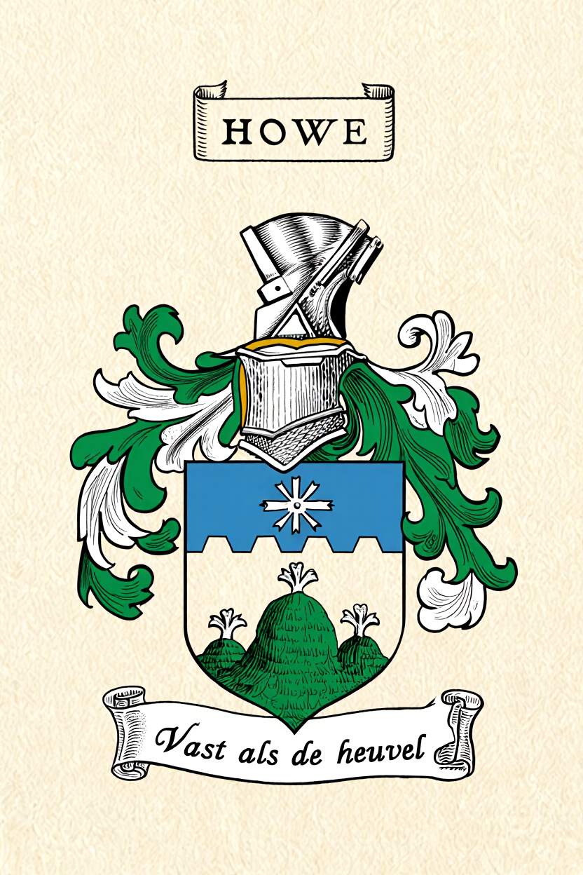 Familiewapen van de achternaam HOWE