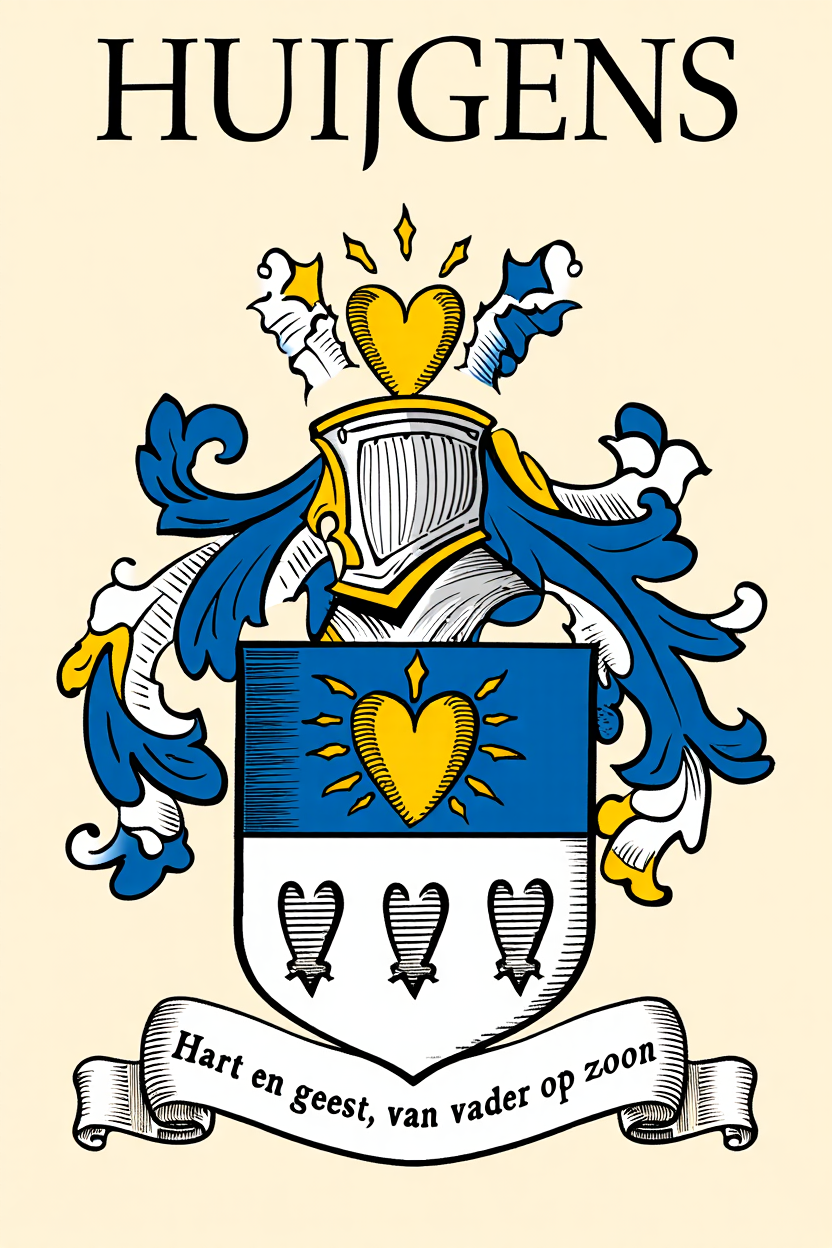 Familiewapen van de achternaam HUIJGENS