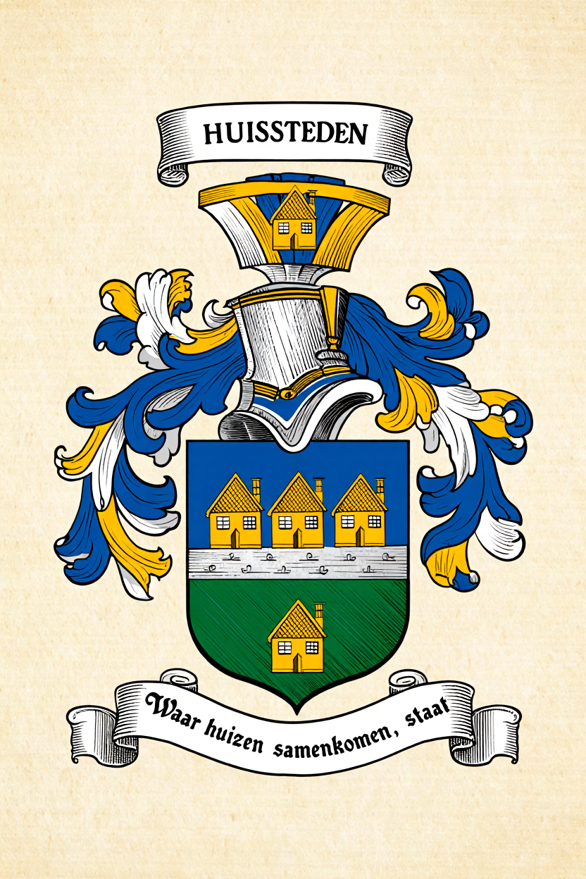 Familiewapen van de achternaam HUISSTEDEN