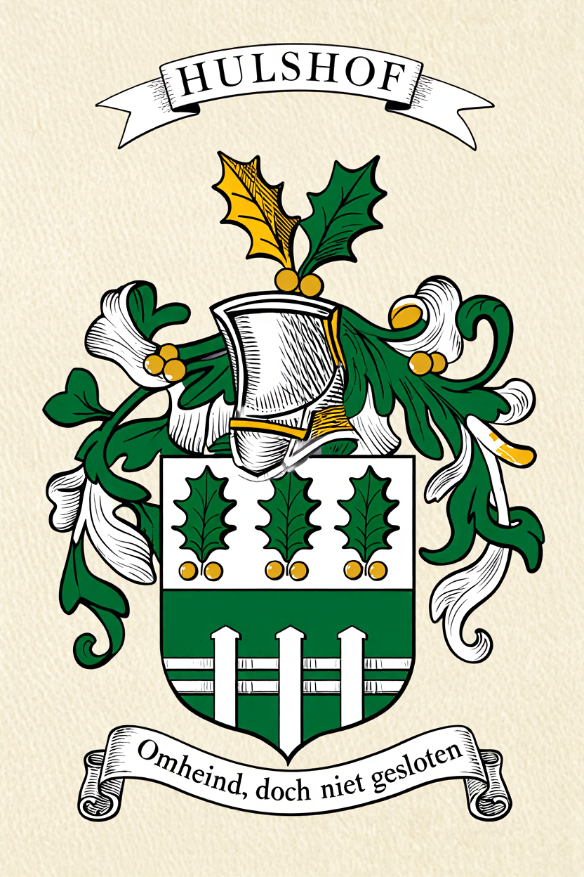 Familiewapen van de achternaam HULSHOF
