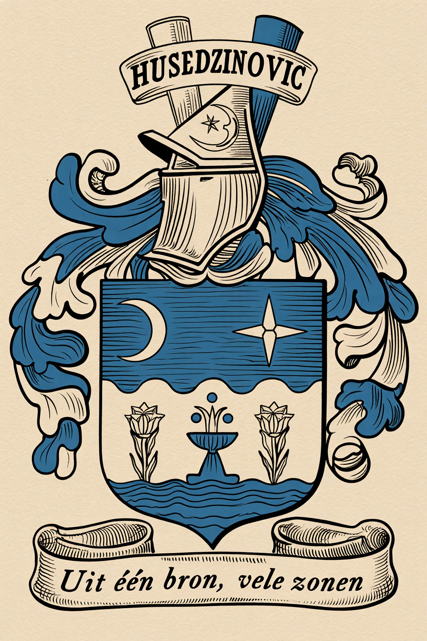 Familiewapen van de achternaam HUSEDZINOVIC