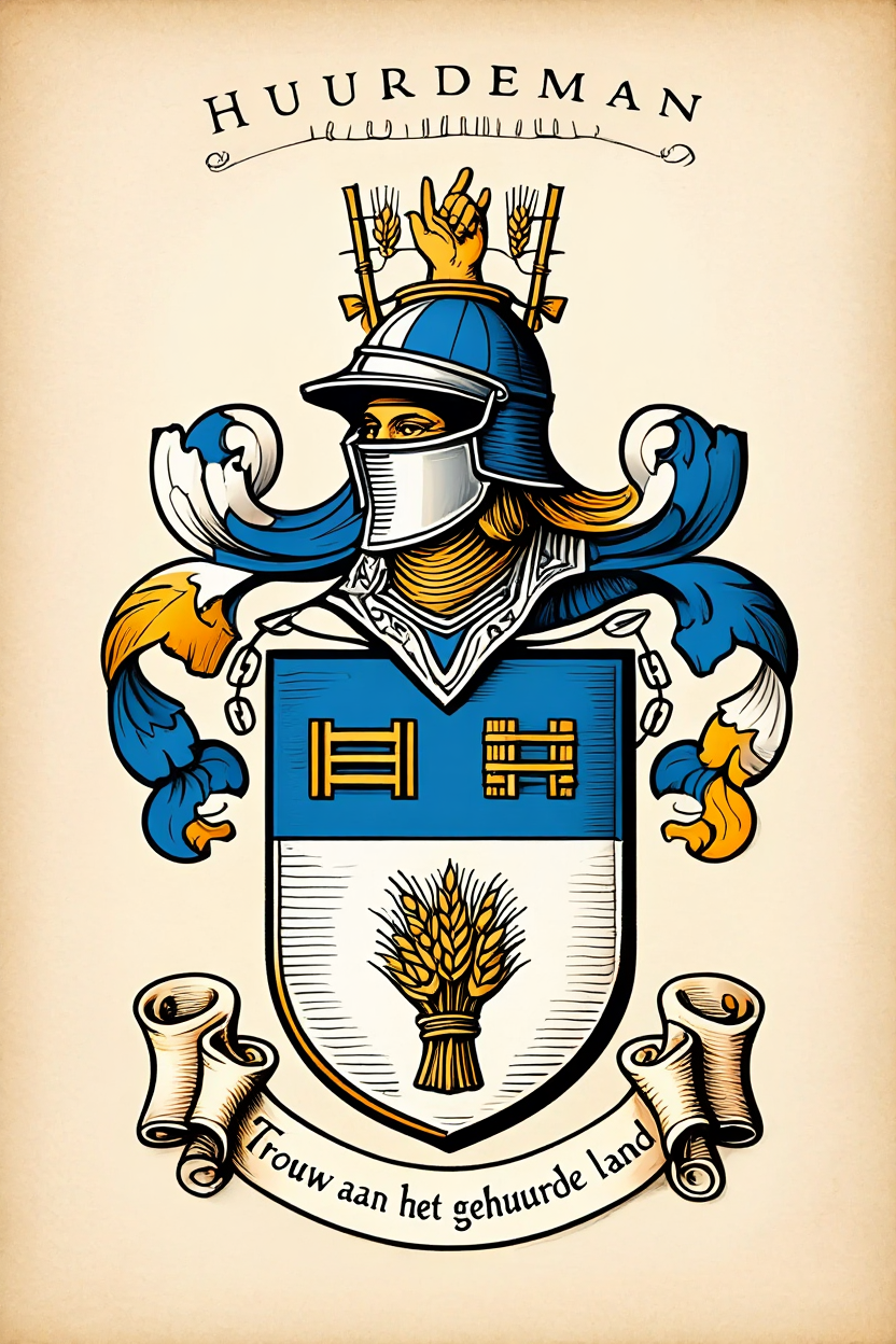 Familiewapen van de achternaam HUURDEMAN