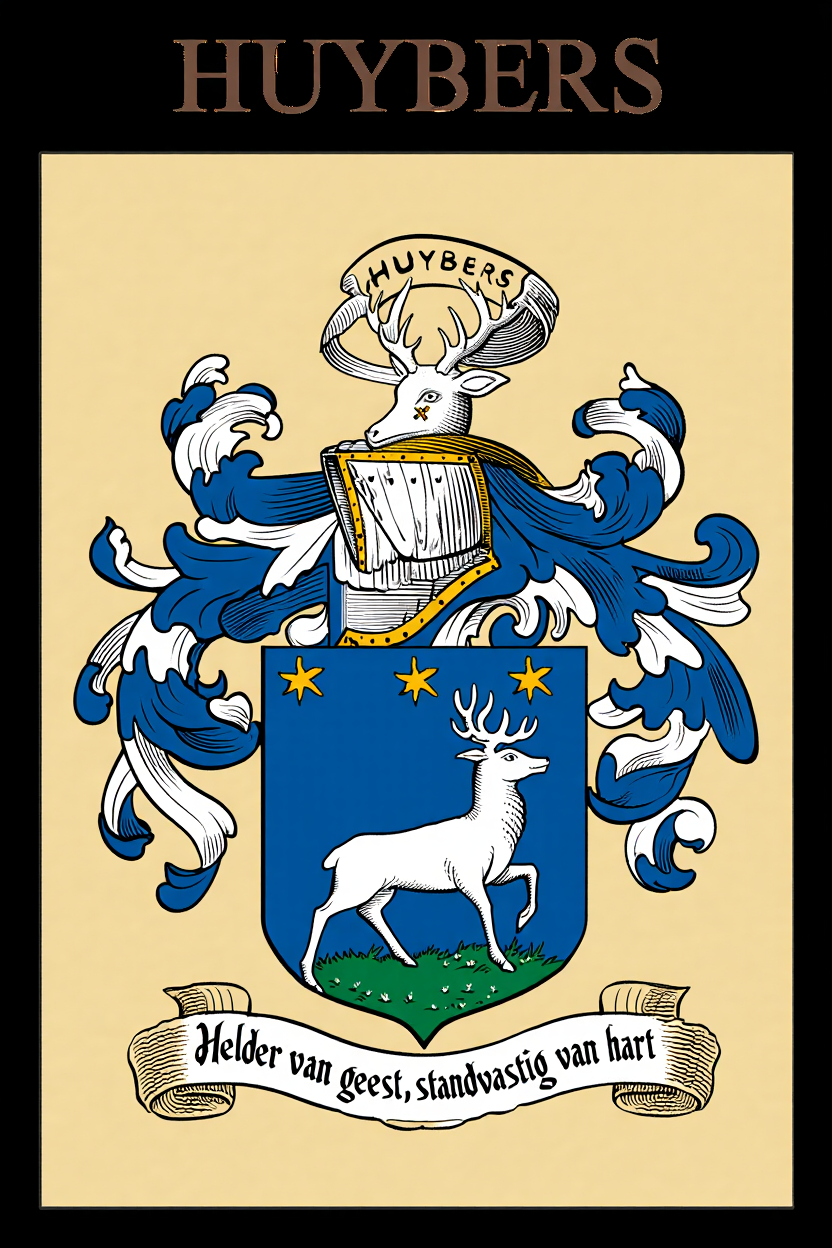 Familiewapen van de achternaam HUYBERS