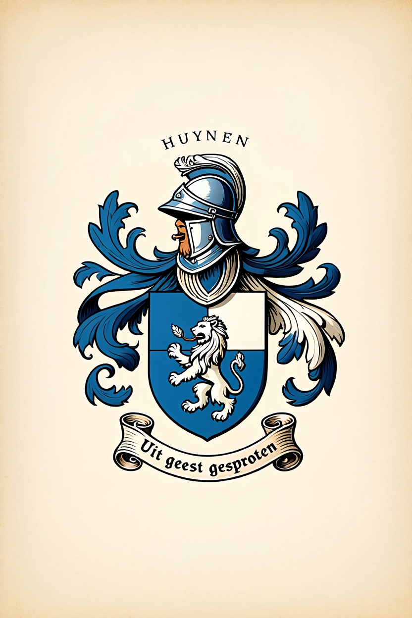 Familiewapen van de achternaam HUYNEN