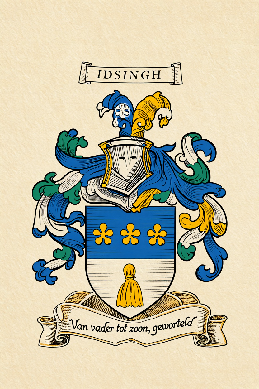 Familiewapen van de achternaam IDSINGH