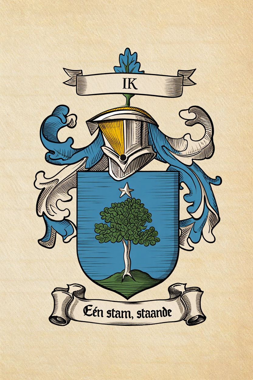 Familiewapen van de achternaam IK