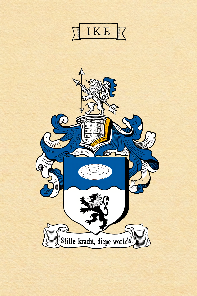 Familiewapen van de achternaam IKE