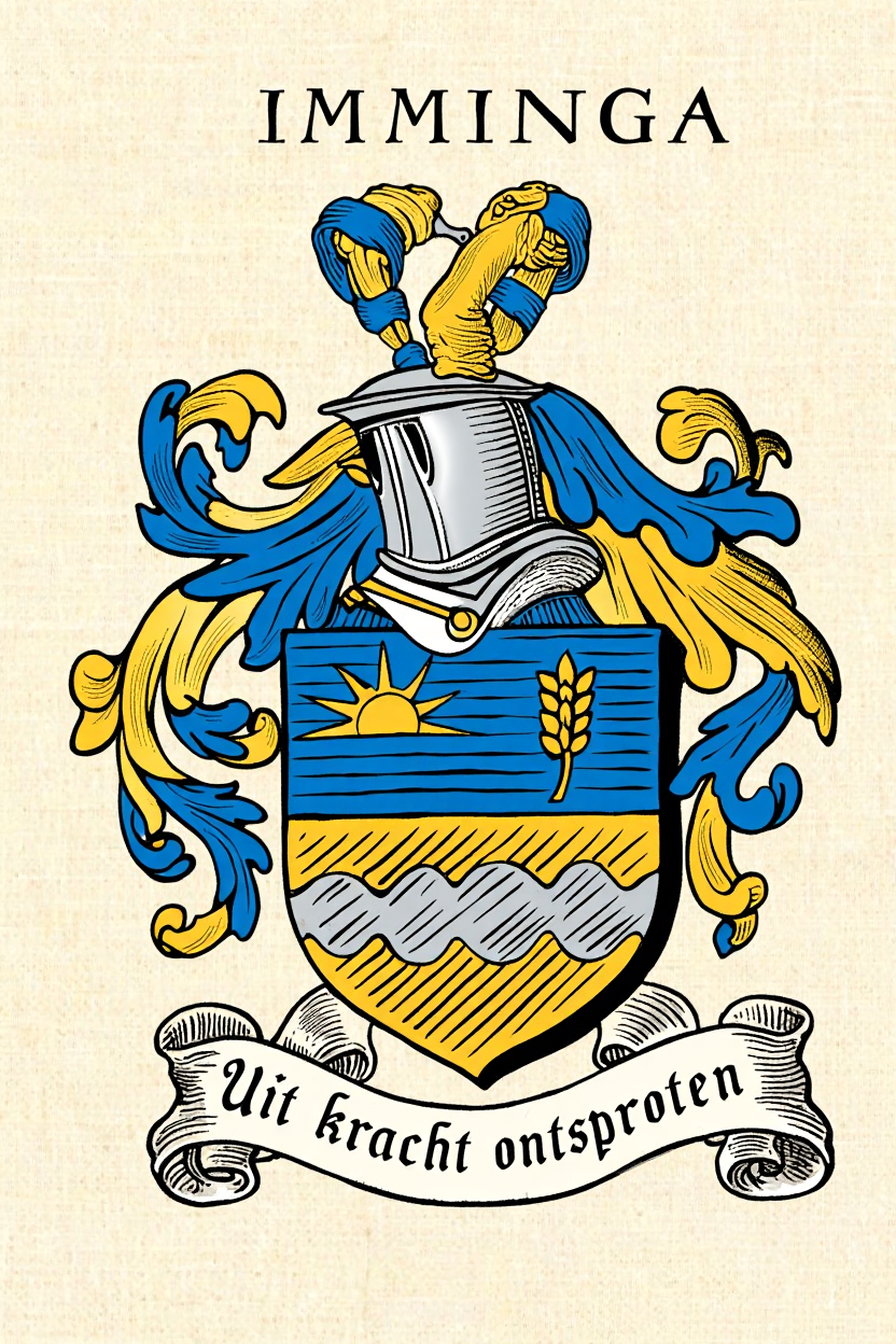 Familiewapen van de achternaam IMMINGA