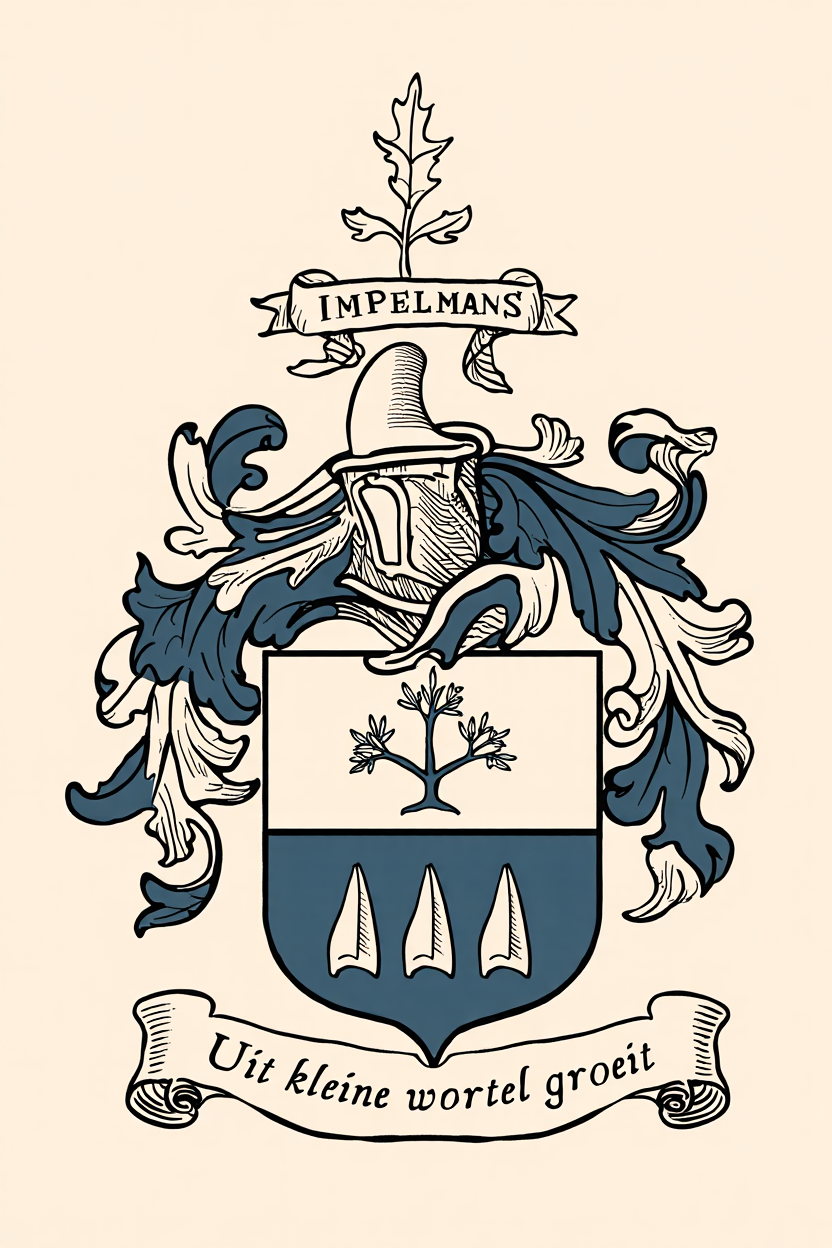 Familiewapen van de achternaam IMPELMANS