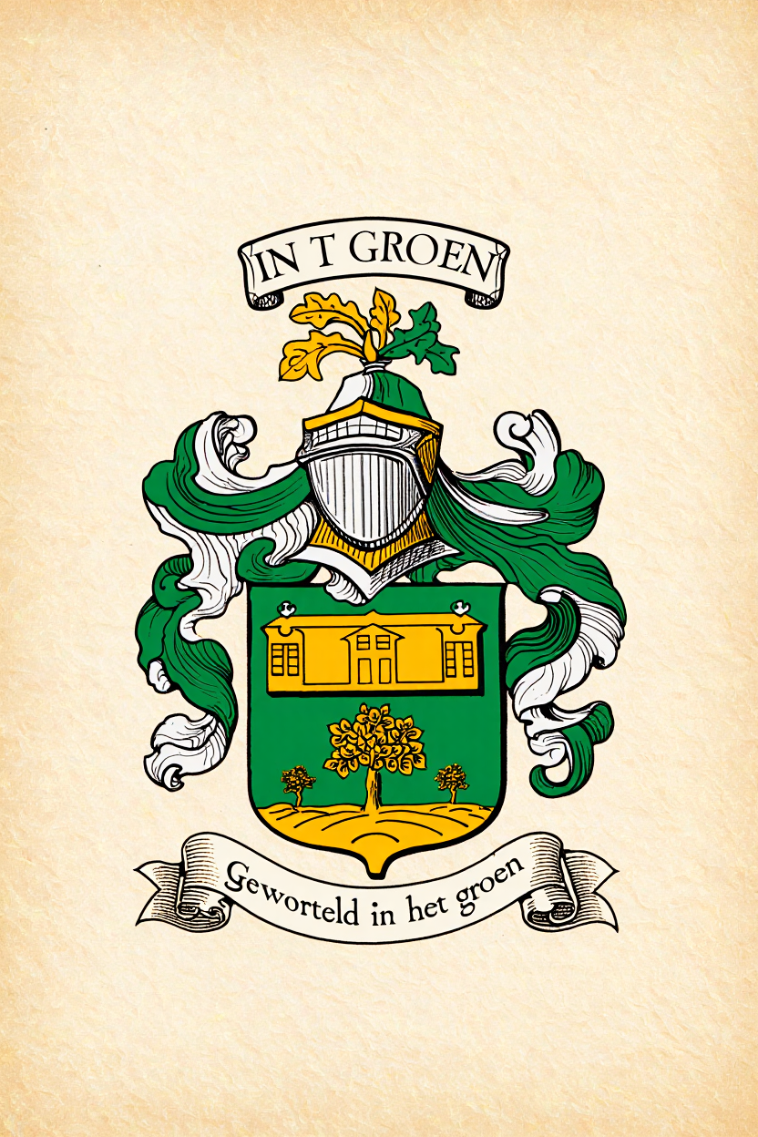 Familiewapen van de achternaam IN T GROEN