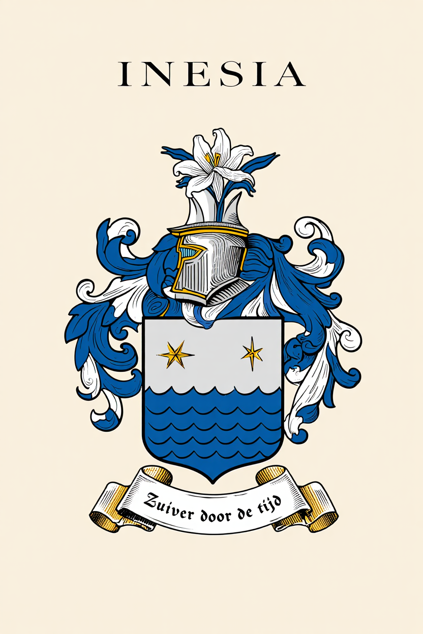 Familiewapen van de achternaam INESIA