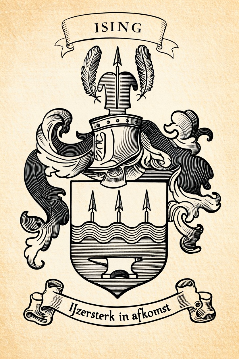 Familiewapen van de achternaam ISING