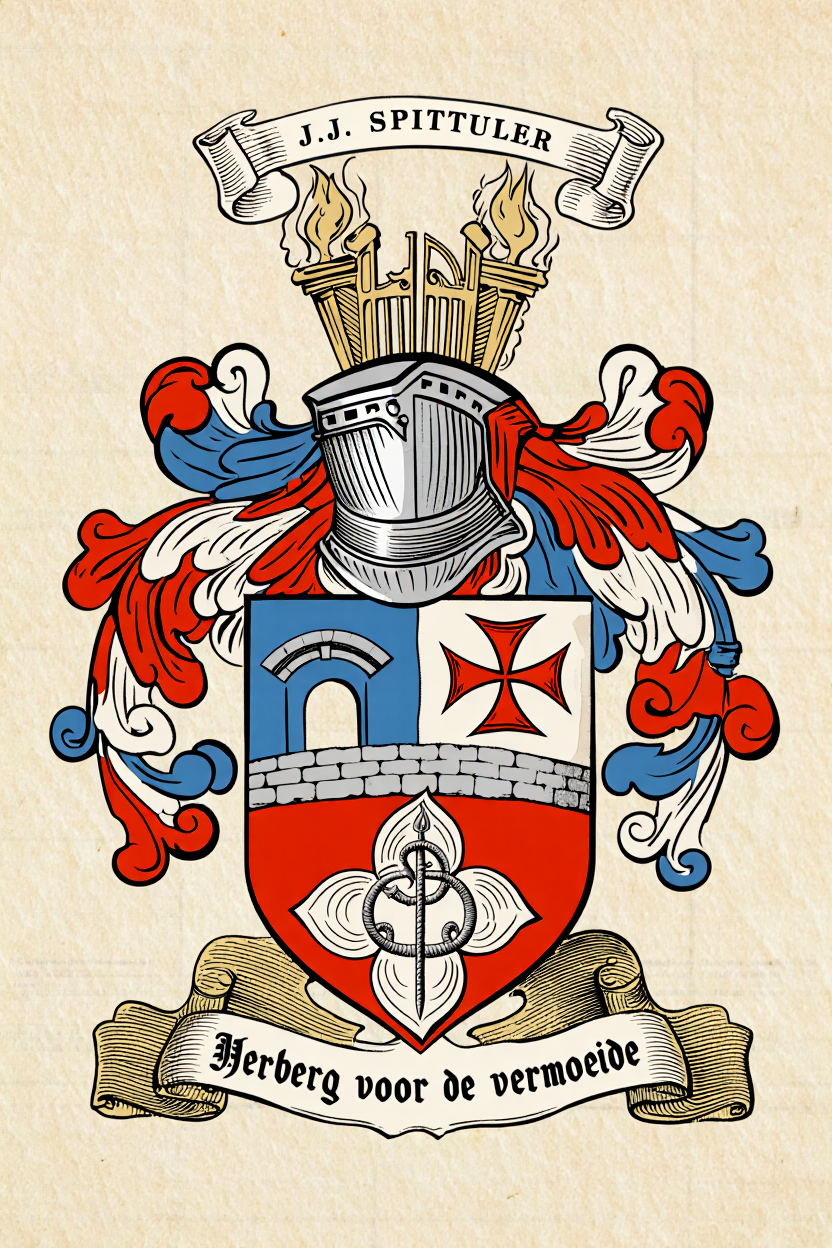 Familiewapen van de achternaam J.J. SPITTULER