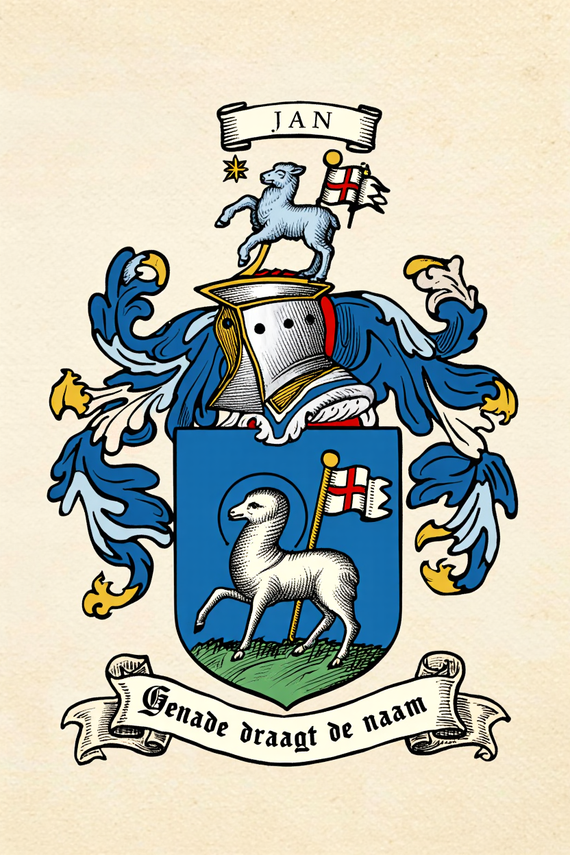 Familiewapen van de achternaam JAN