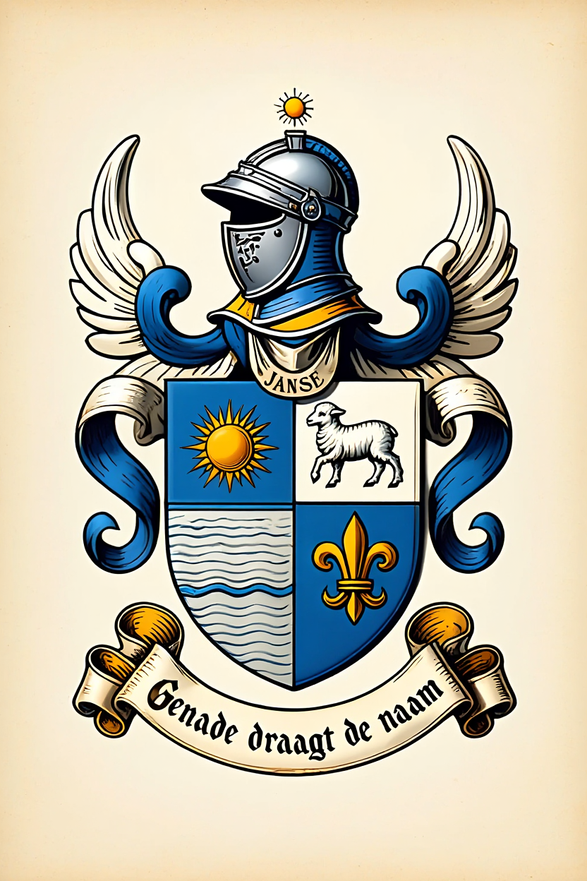 Familiewapen van de achternaam JANSE