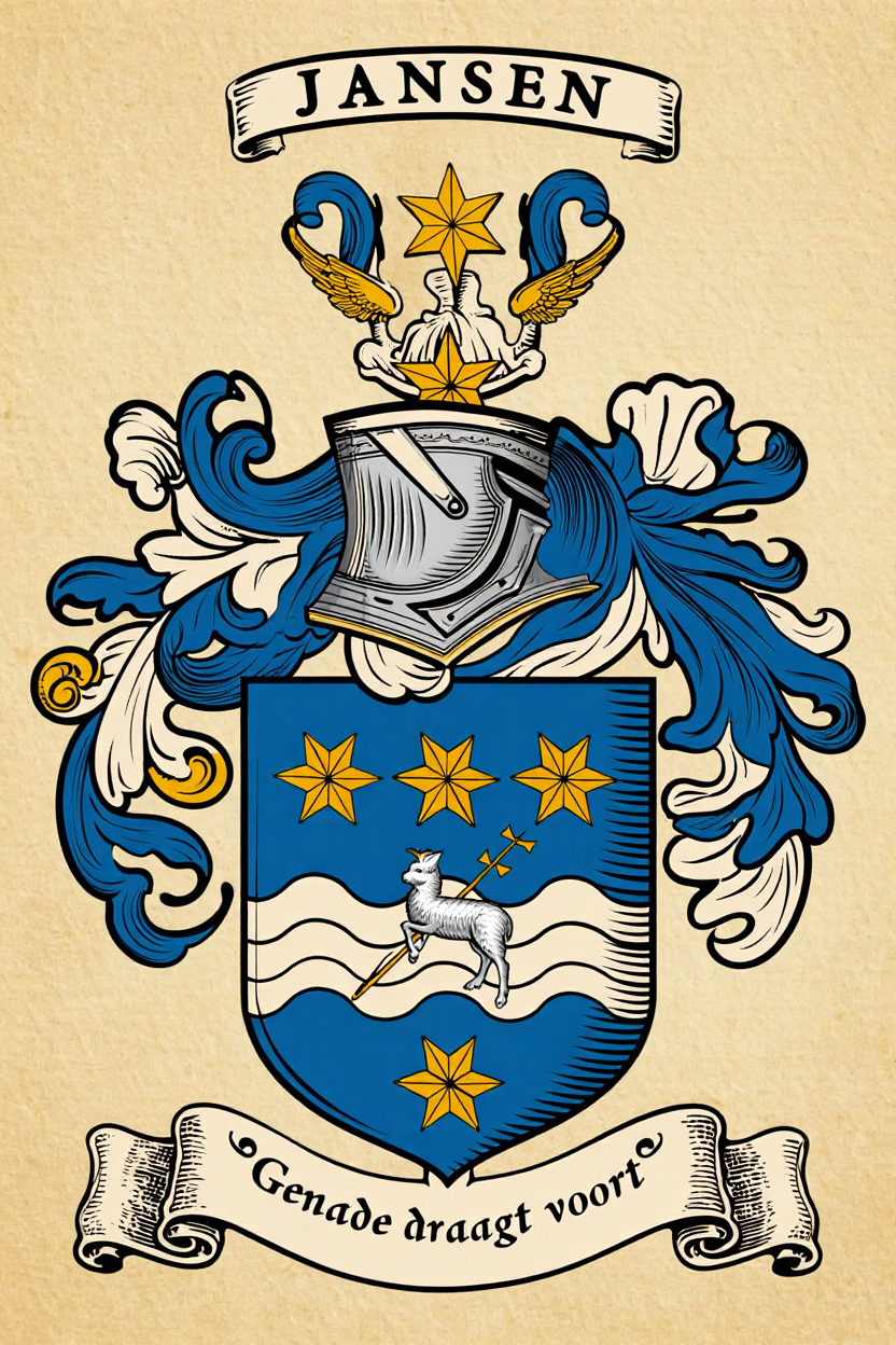 Familiewapen van de achternaam JANSEN