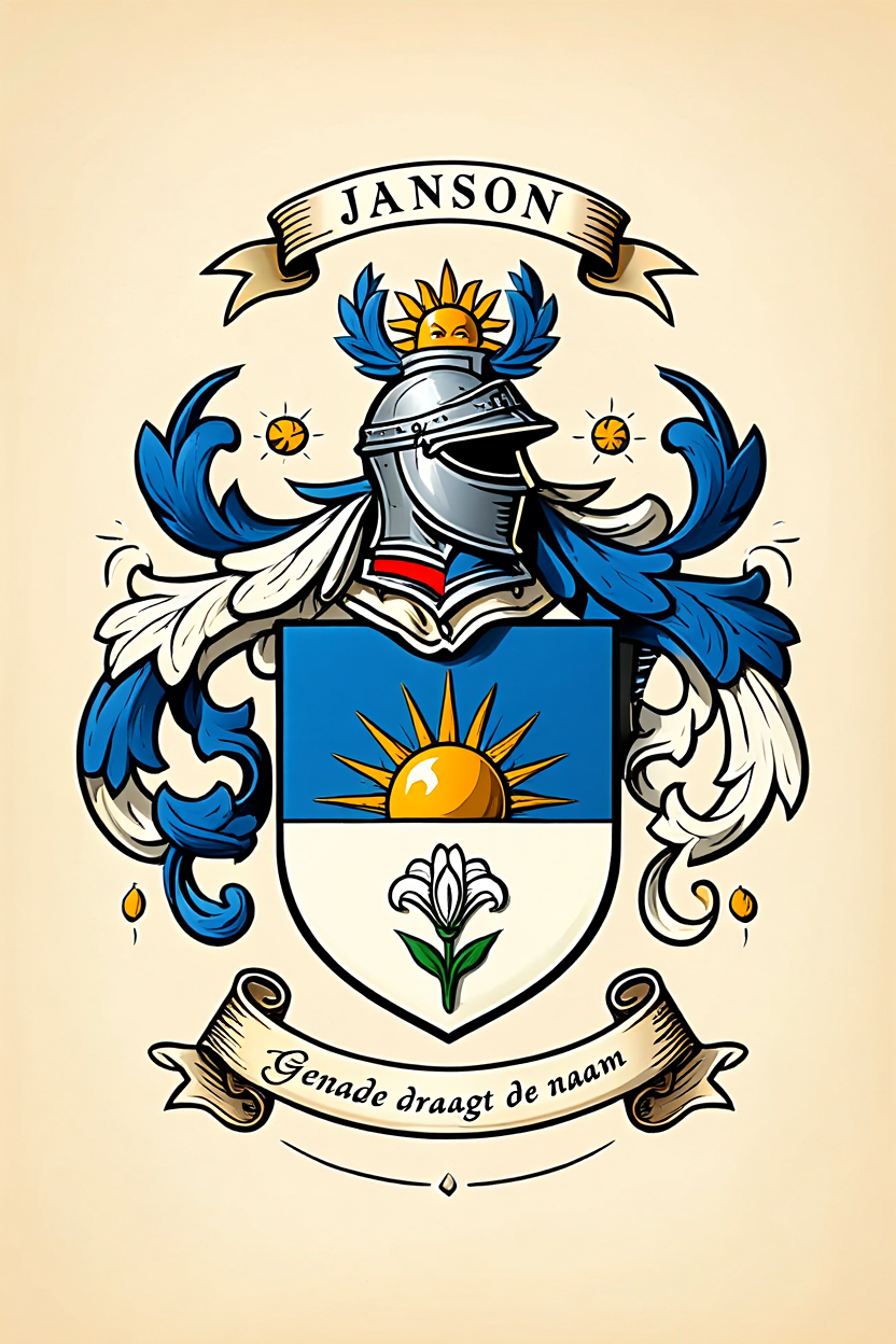Familiewapen van de achternaam JANSON
