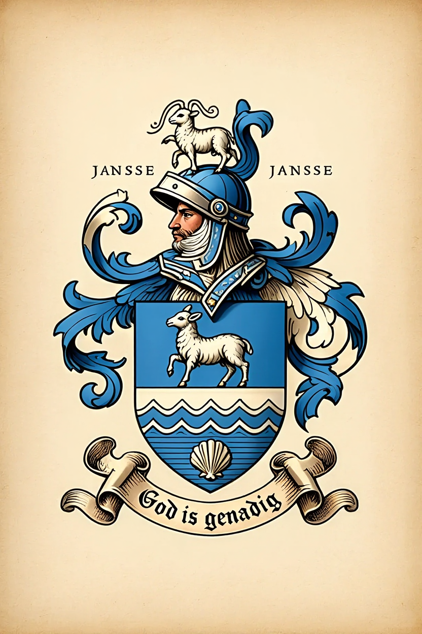 Familiewapen van de achternaam JANSSE