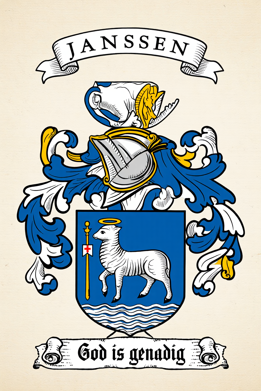 Familiewapen van de achternaam JANSSEN
