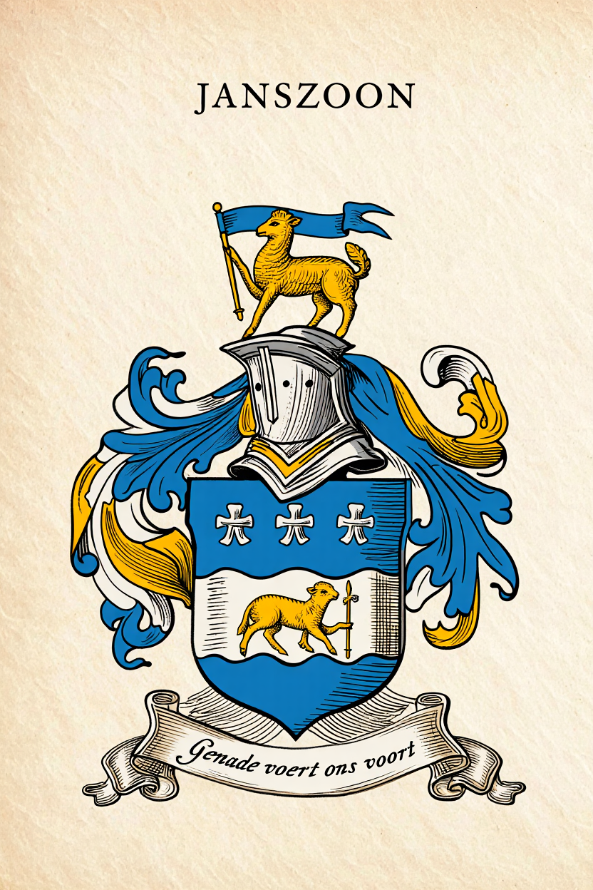 Familiewapen van de achternaam JANSZOON