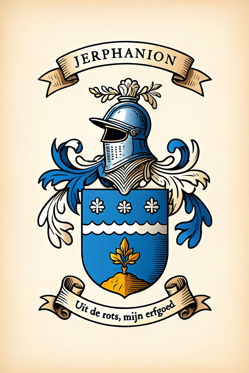 Familiewapen van de achternaam JERPHANION