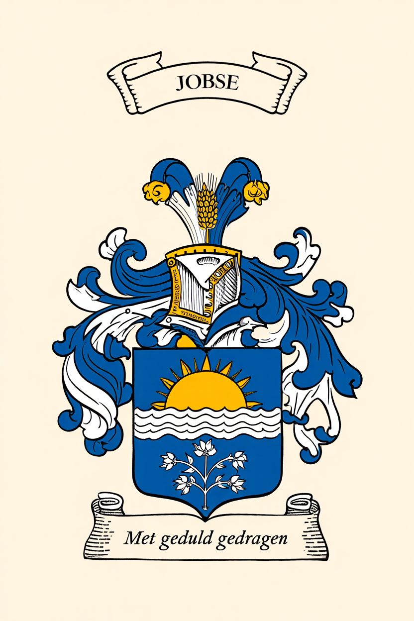 Familiewapen van de achternaam JOBSE