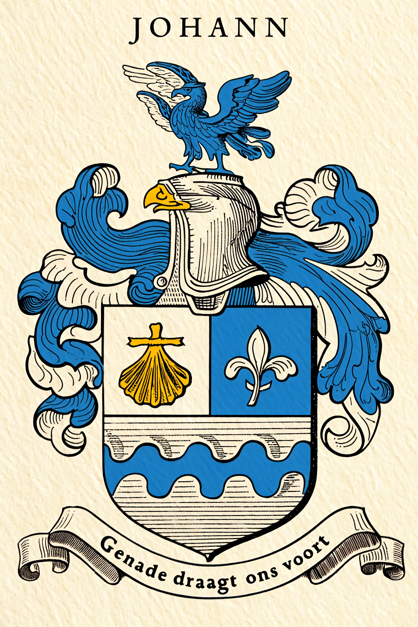 Familiewapen van de achternaam JOHANN