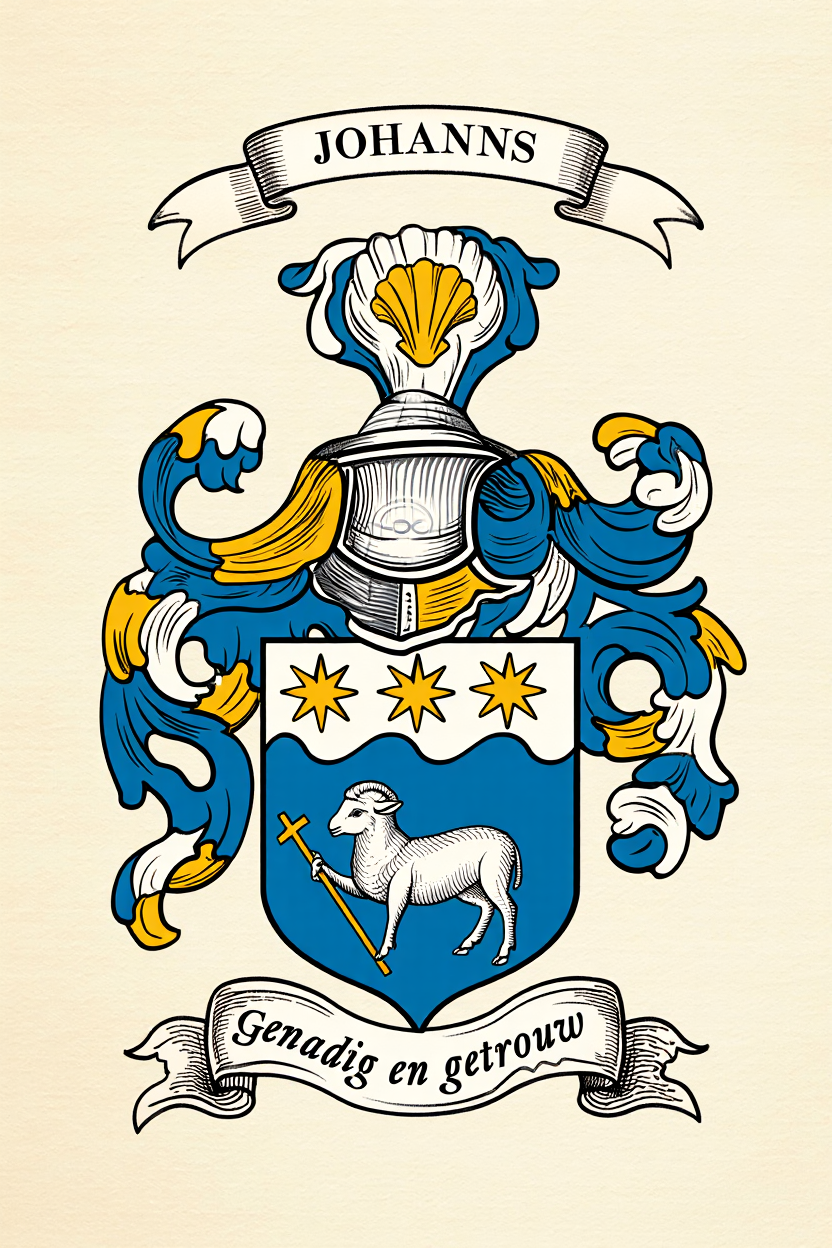 Familiewapen van de achternaam JOHANNS