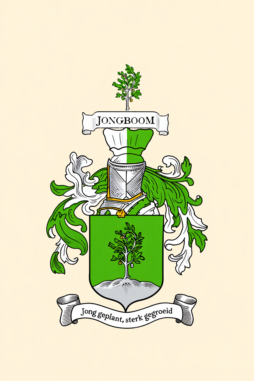 Familiewapen van de achternaam JONGBOOM