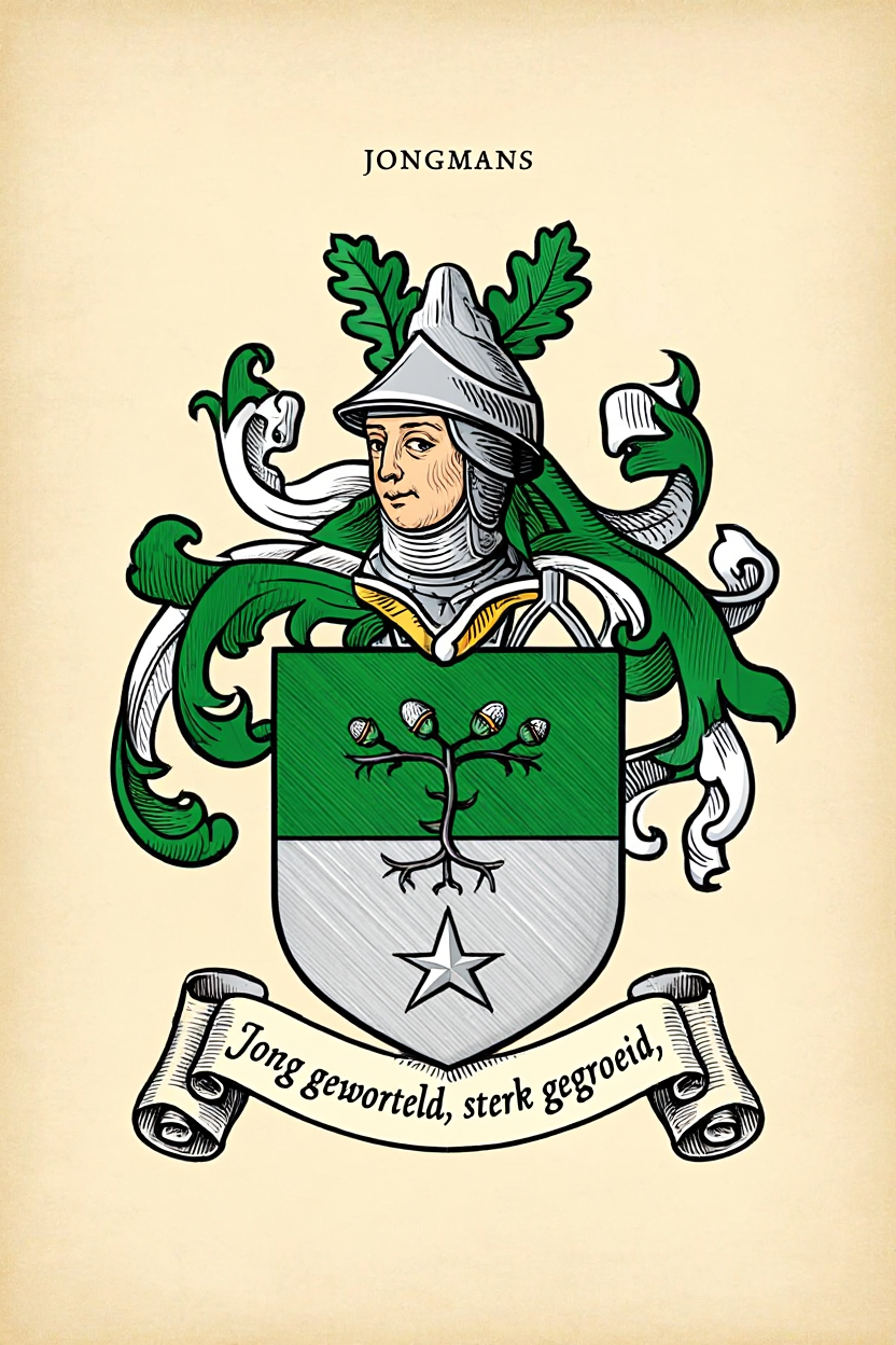 Familiewapen van de achternaam JONGMANS