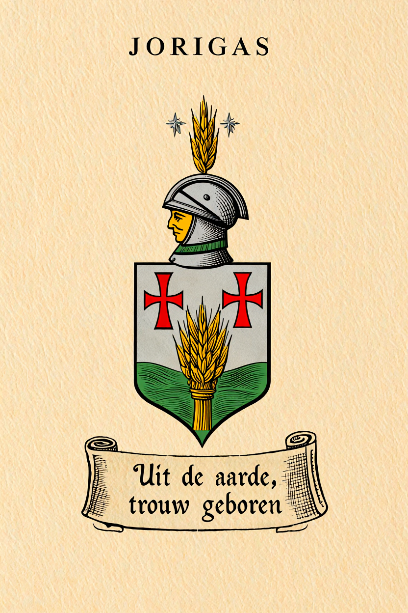 Familiewapen van de achternaam JORIGAS