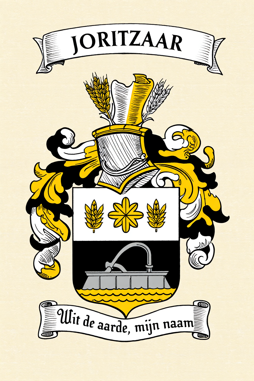 Familiewapen van de achternaam JORITZAAR