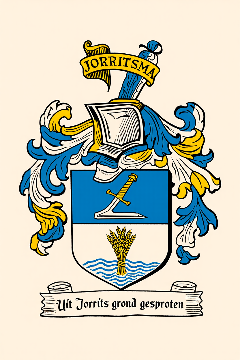Familiewapen van de achternaam JORRITSMA
