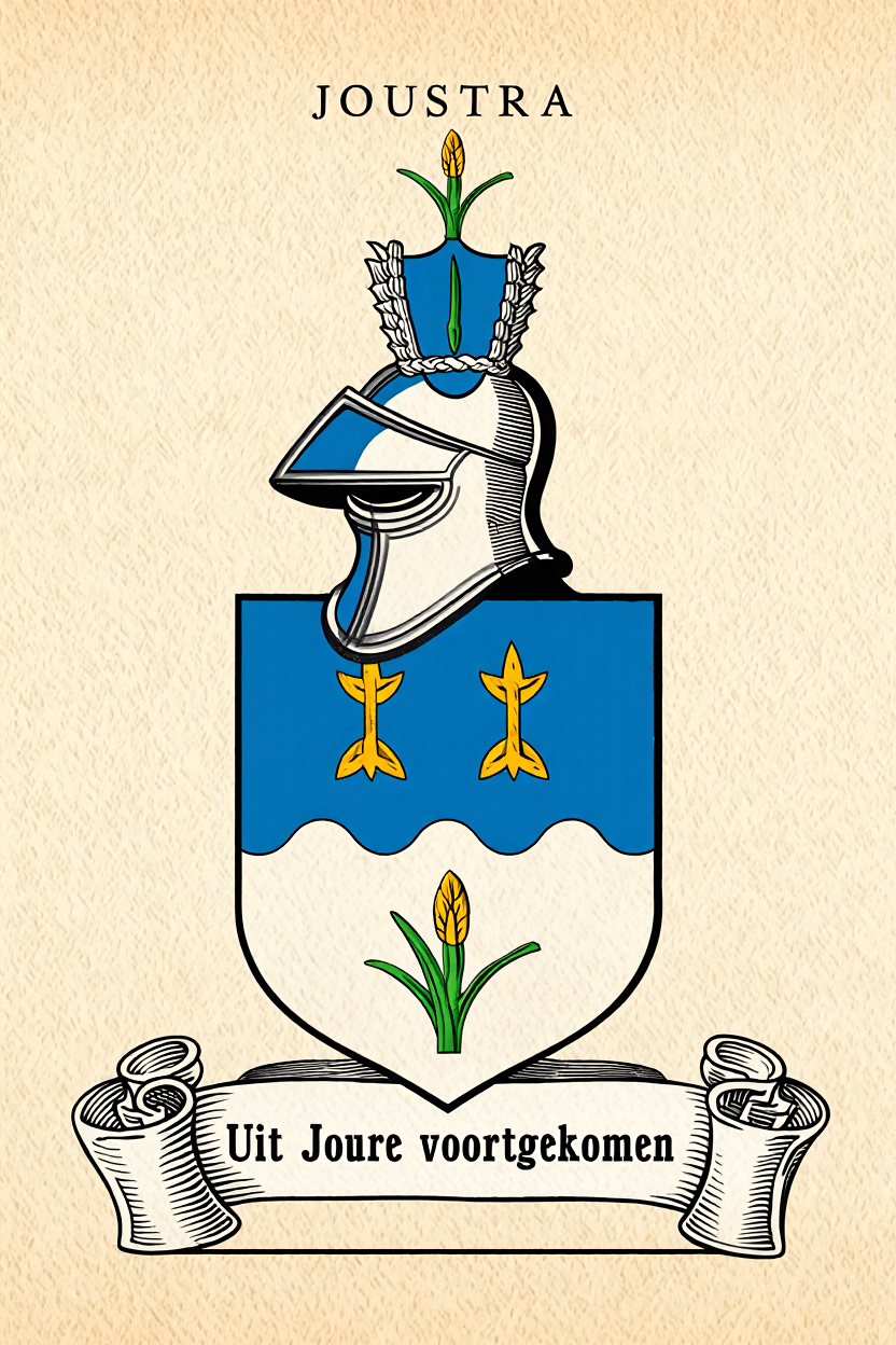 Familiewapen van de achternaam JOUSTRA