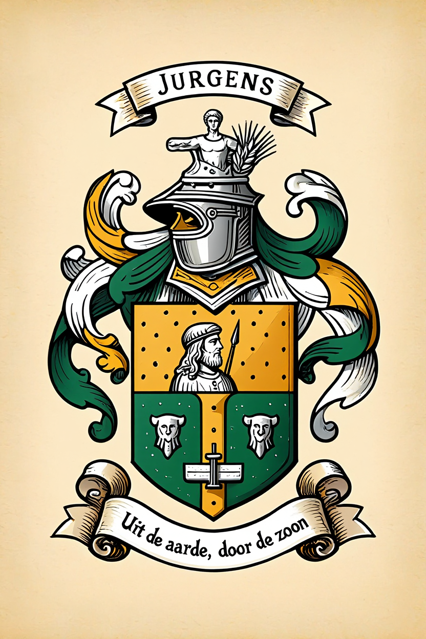 Familiewapen van de achternaam JURGENS