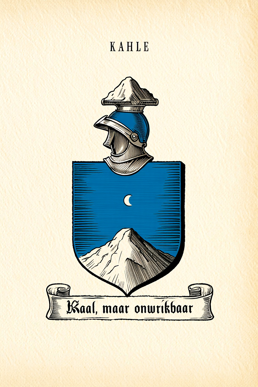 Familiewapen van de achternaam KAHLE