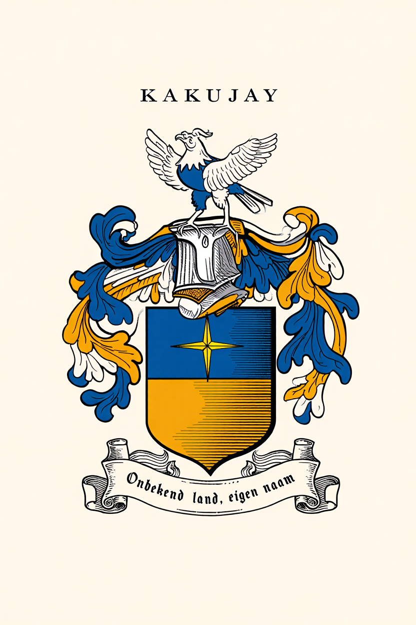 Familiewapen van de achternaam KAKUJAY
