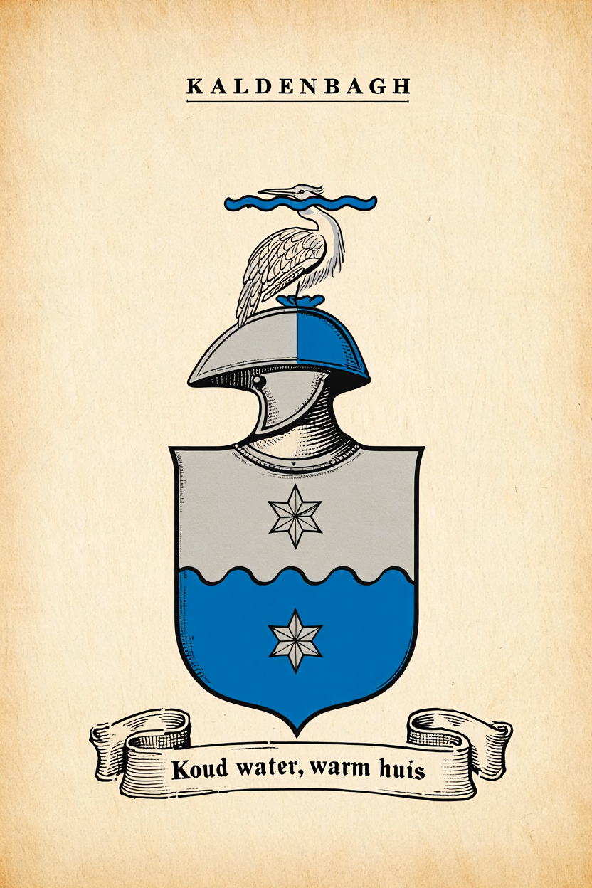 Familiewapen van de achternaam KALDENBAGH
