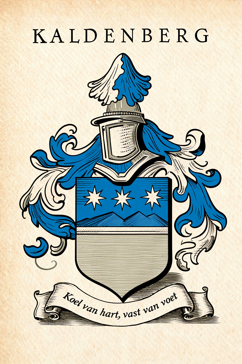 Familiewapen van de achternaam KALDENBERG