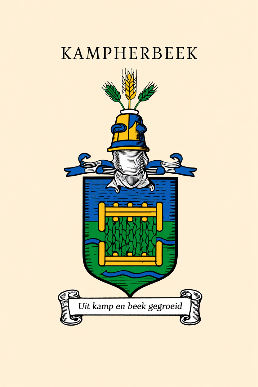 Familiewapen van de achternaam KAMPHERBEEK