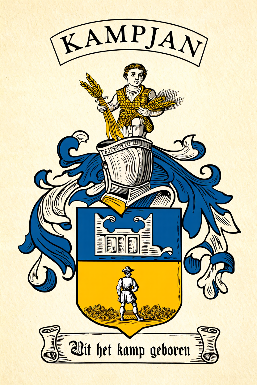 Familiewapen van de achternaam KAMPJAN